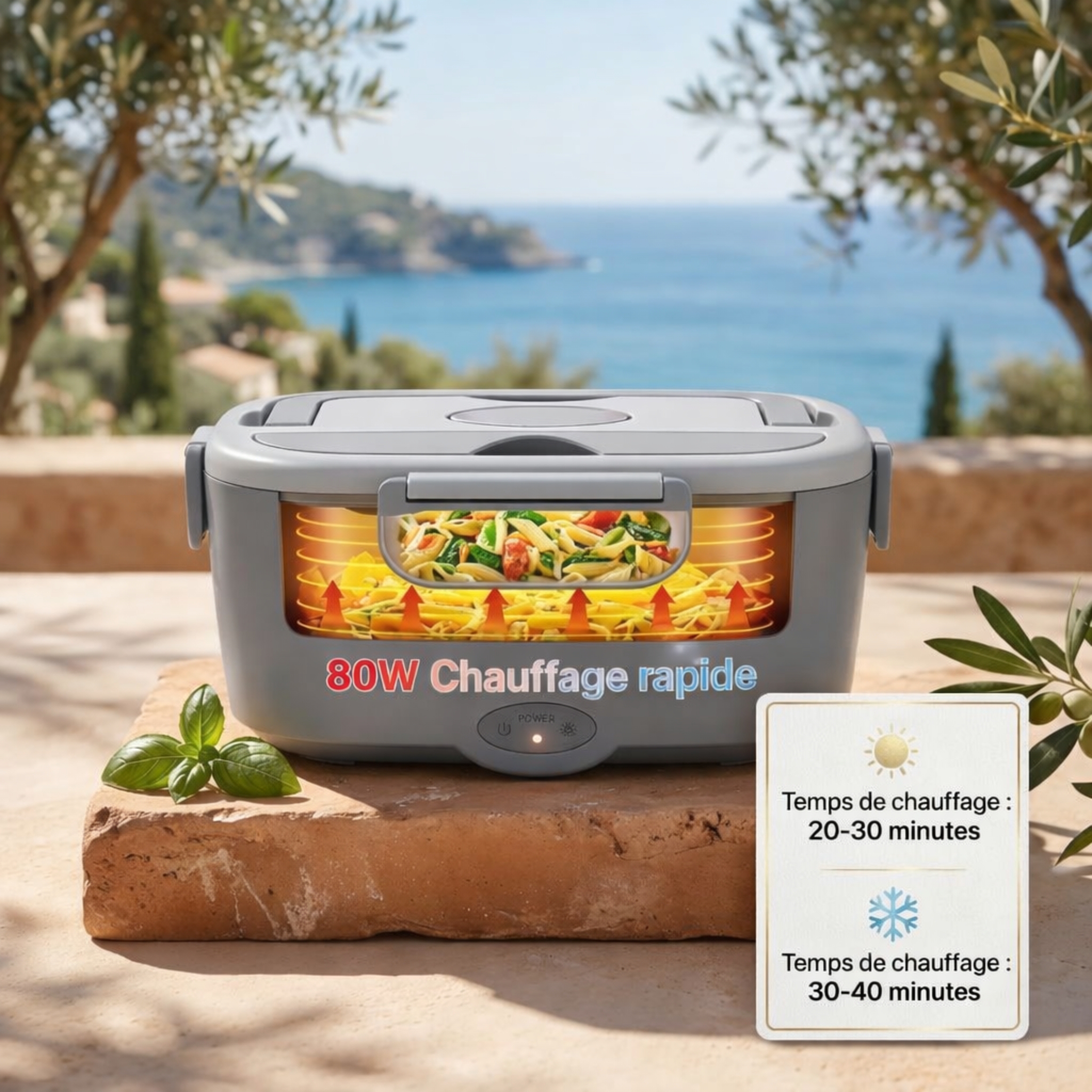 Repas chaud portable