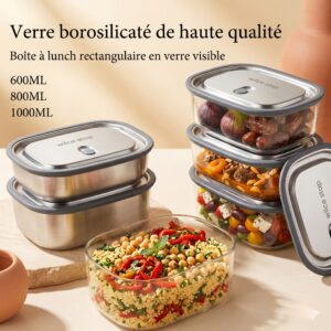 Boîte lunch hermétique