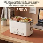 Lunch box portable repas chaud