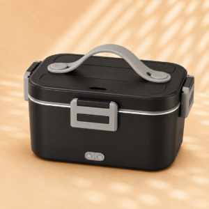 Boîte repas chauffante – Inox 304 1,8 L voiture et secteur