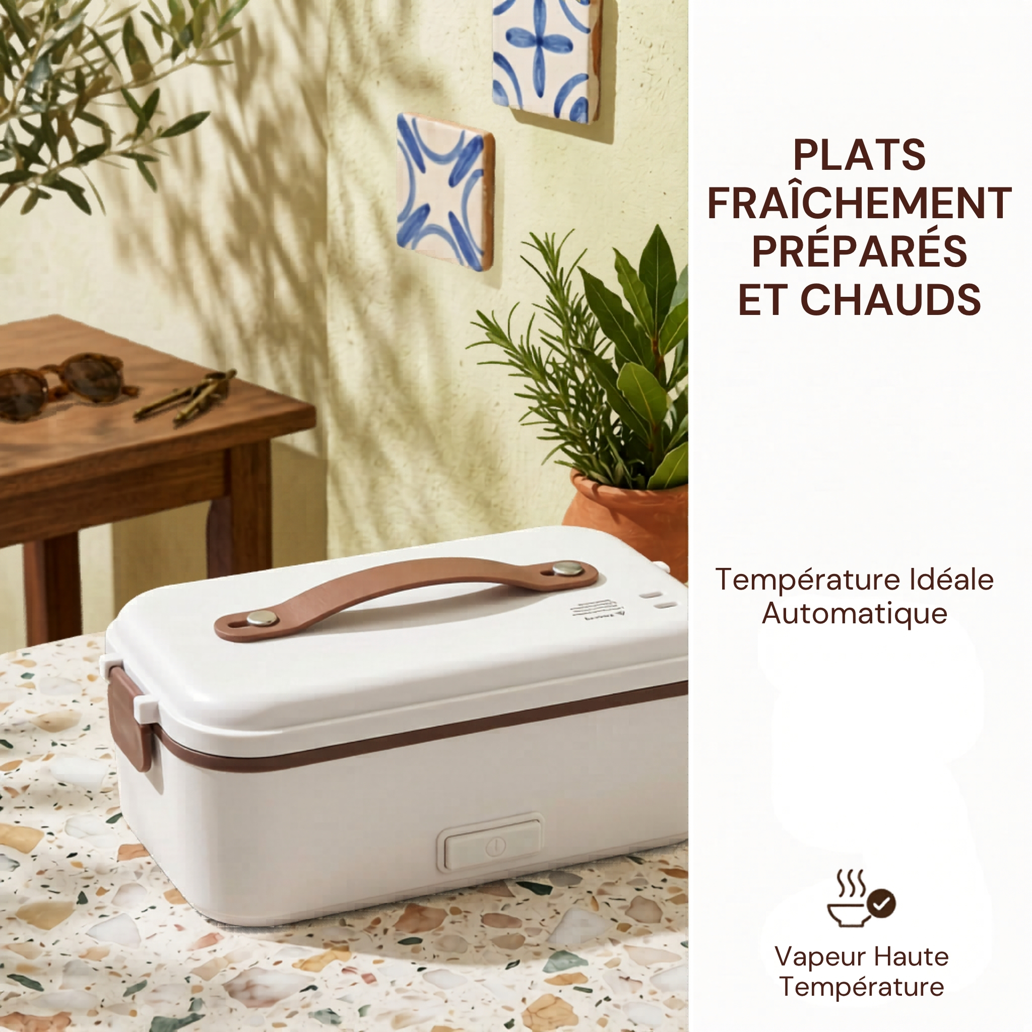 Lunch box chauffante