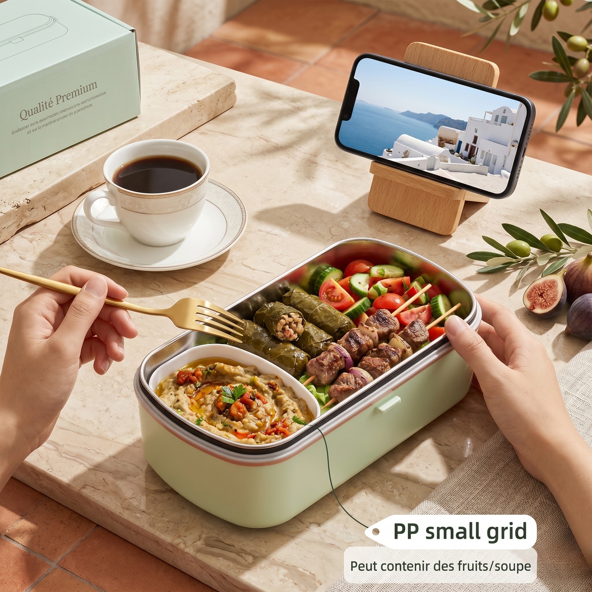 lunch box chauffante
