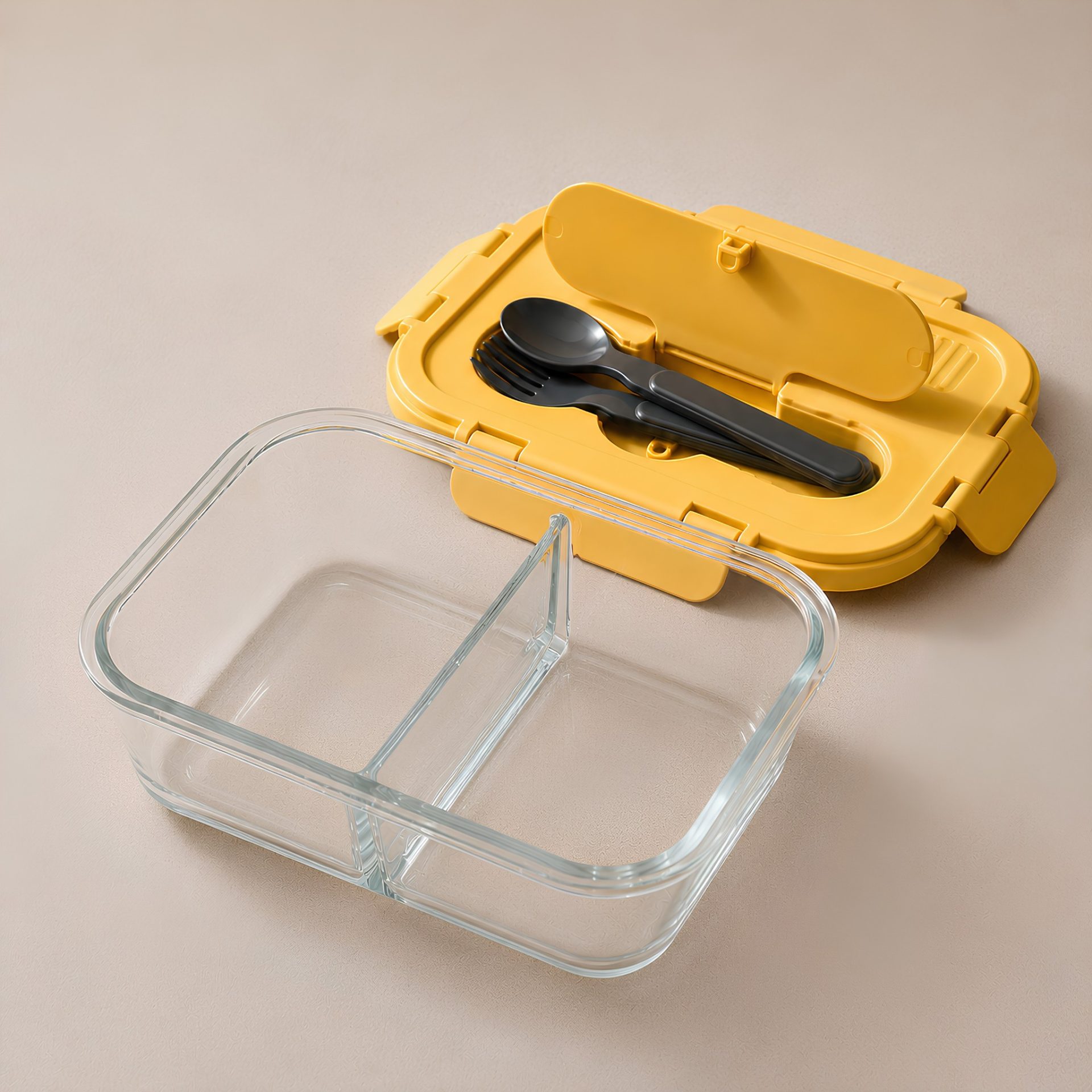 Lunch box en verre avec couverts - Women Style – Image 6