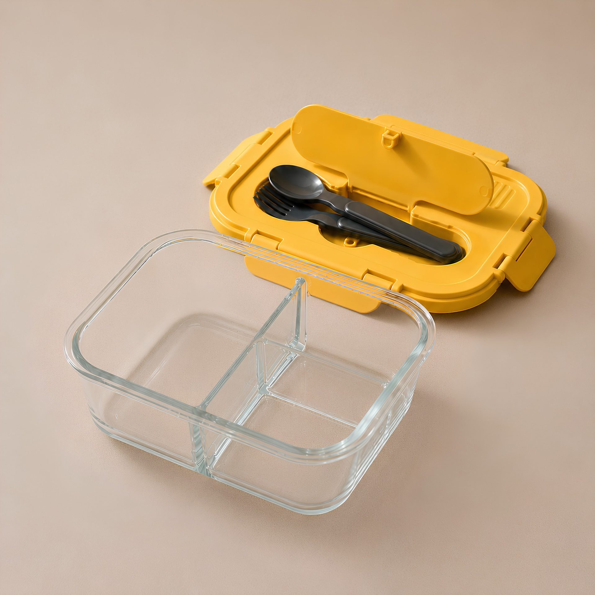 Lunch box en verre avec couverts - Women Style – Image 7