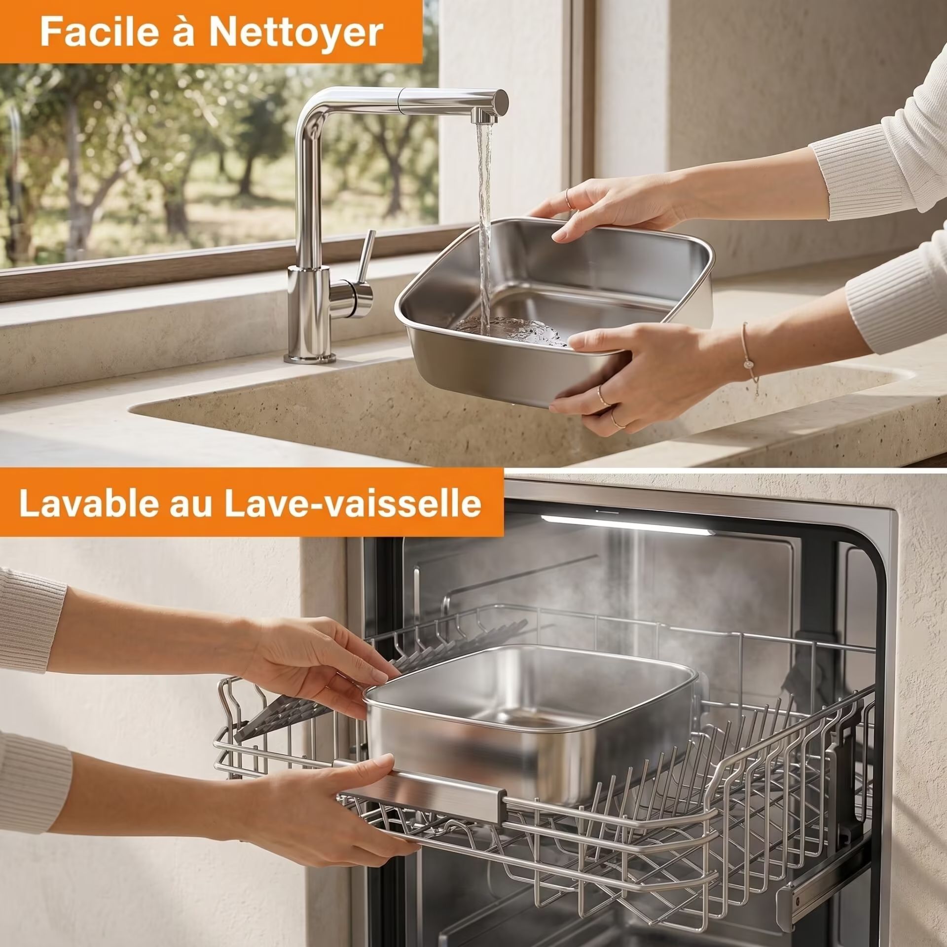 Grande lunch box chauffante – 220V, format familial – Image 3