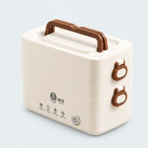 Lunch box chauffante – Inox 304, 1,2 L