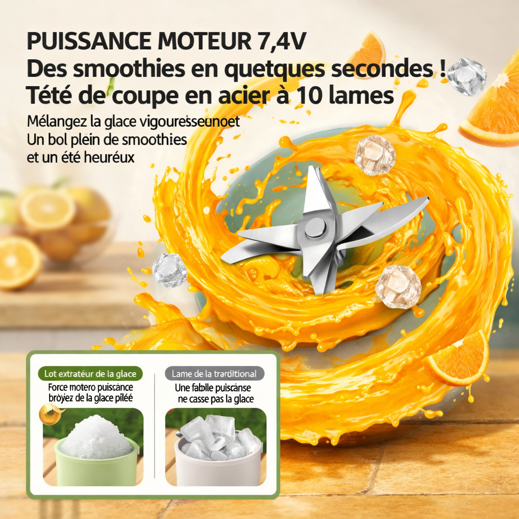 Blender acier inoxydable