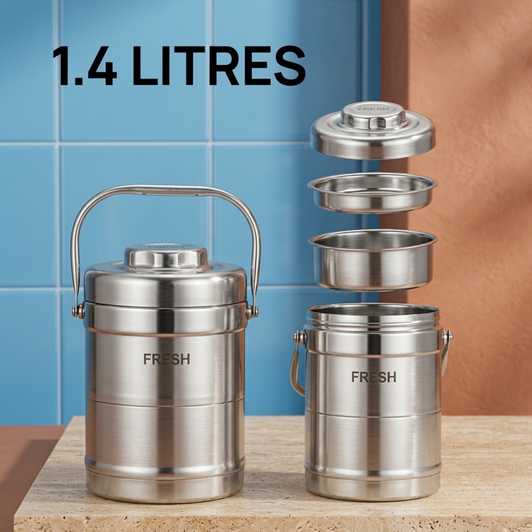 lunch box isolée