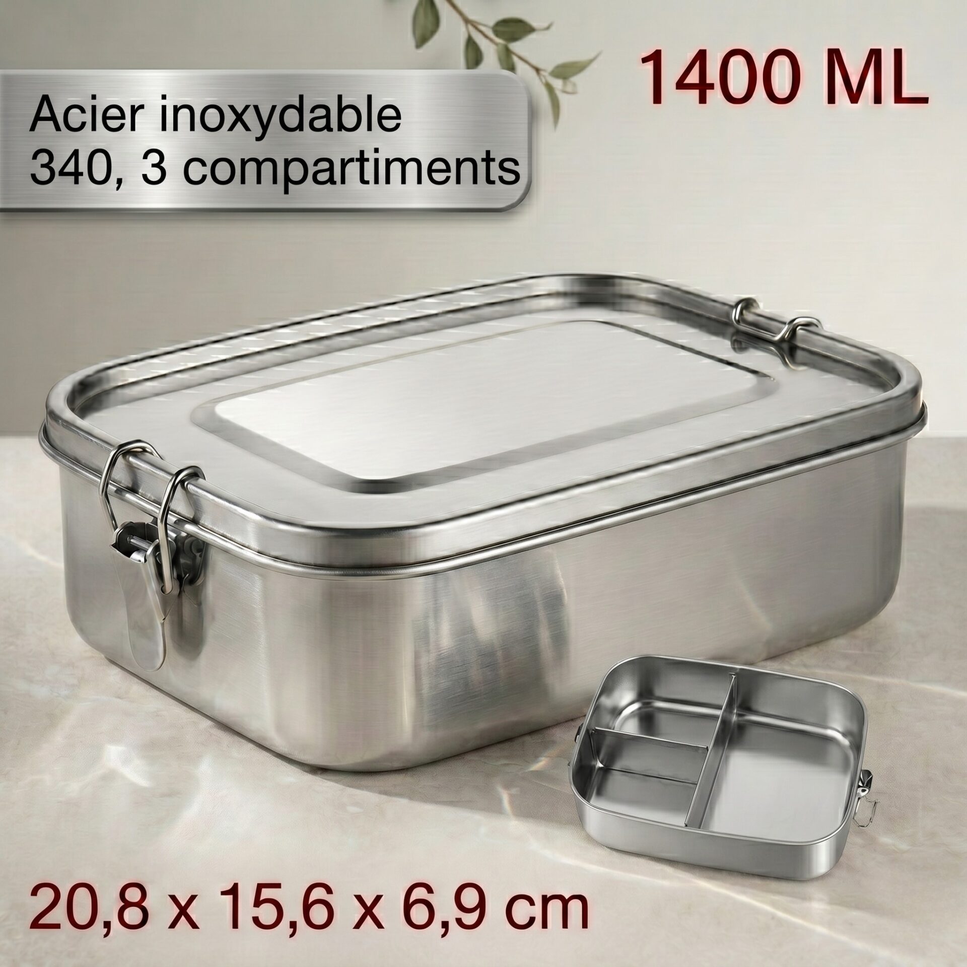 repas écologique inox