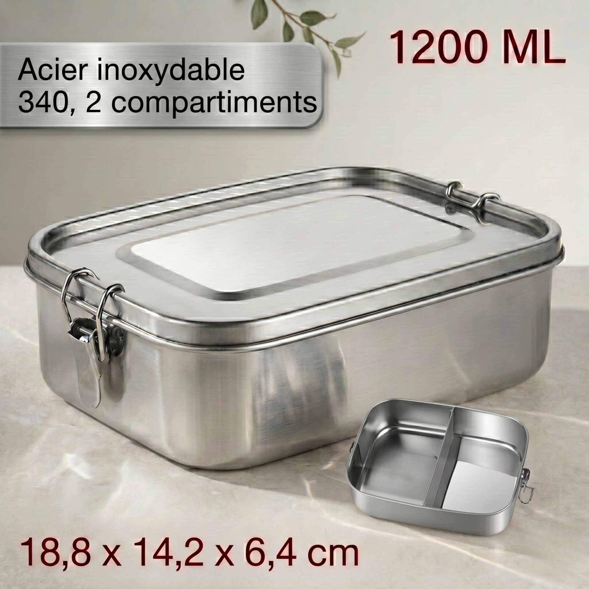 Lunch box isolante 1200 ml