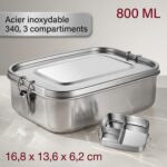boîte à repas inox