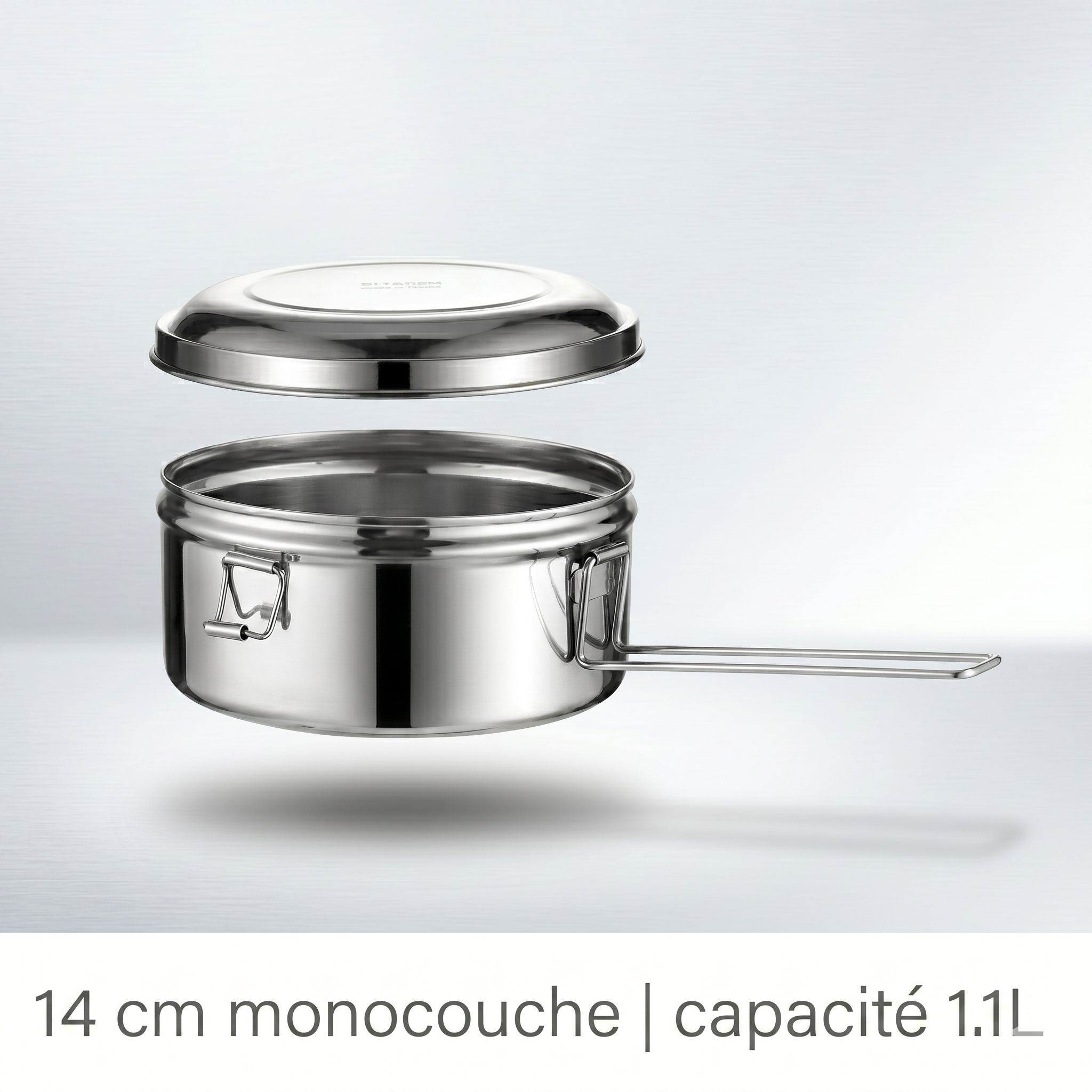 Design lunch box inox