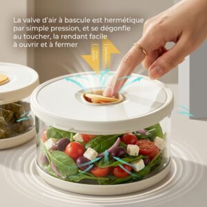Lunch box micro-onde verre