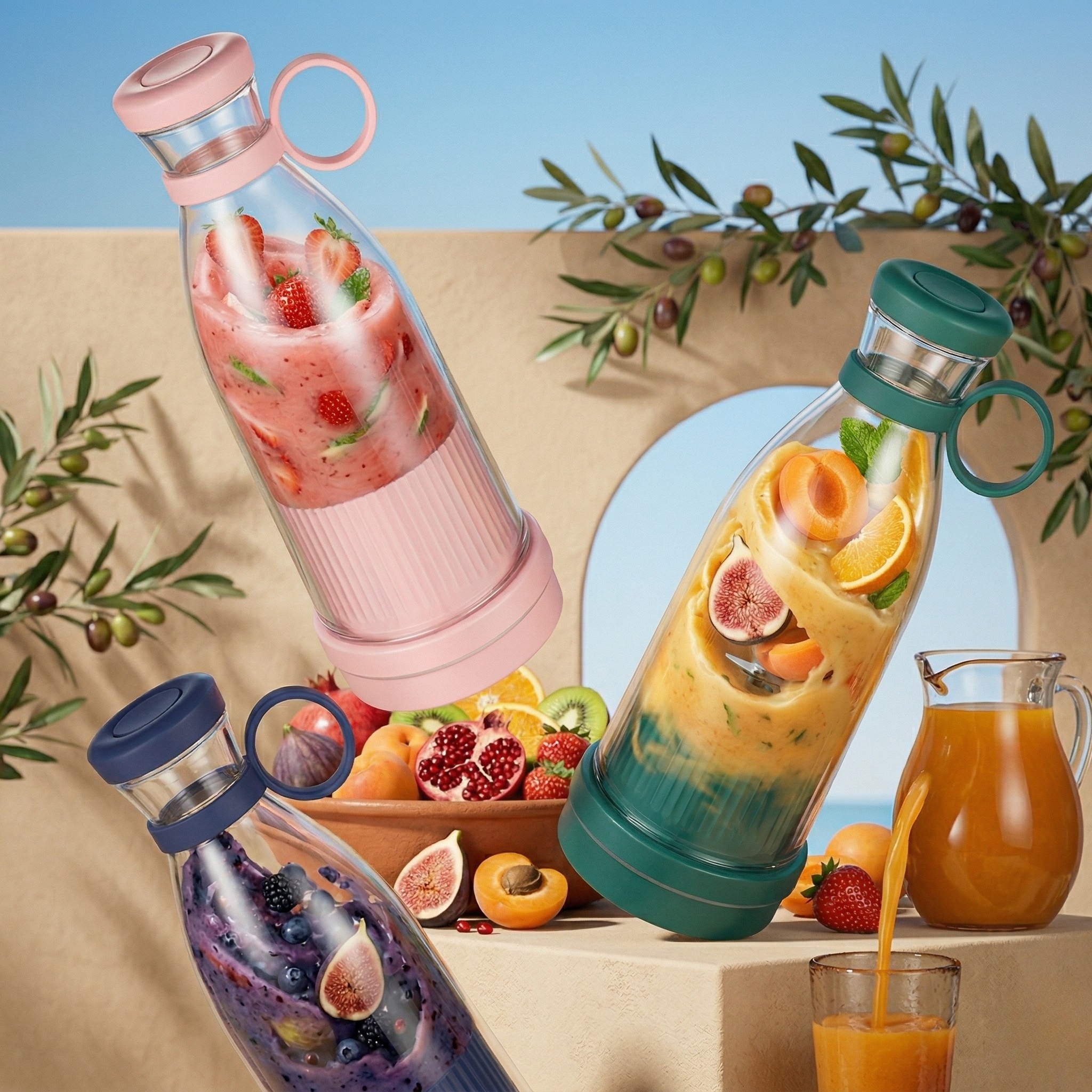 Blender 6 couteaux