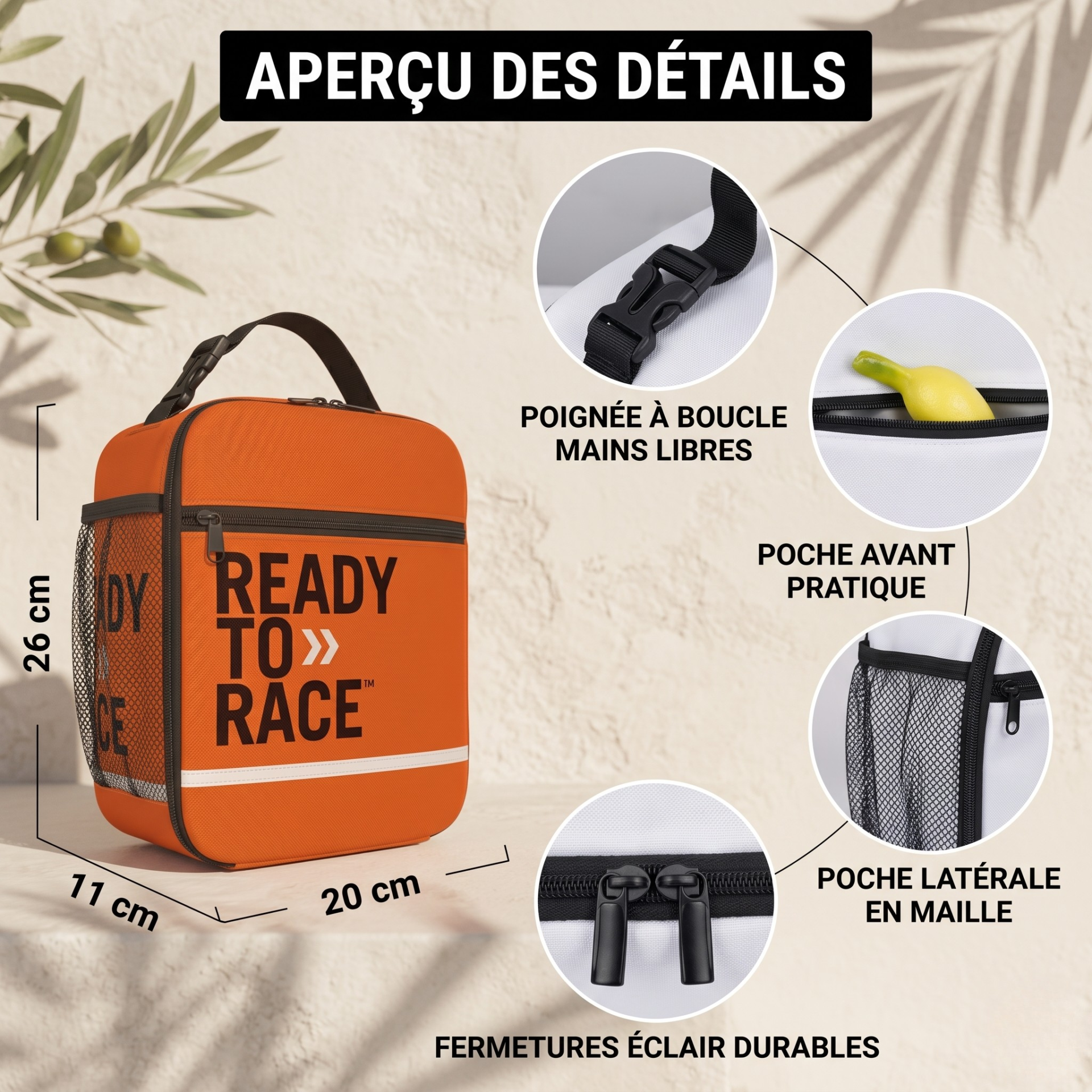 sac enfant Oxford
