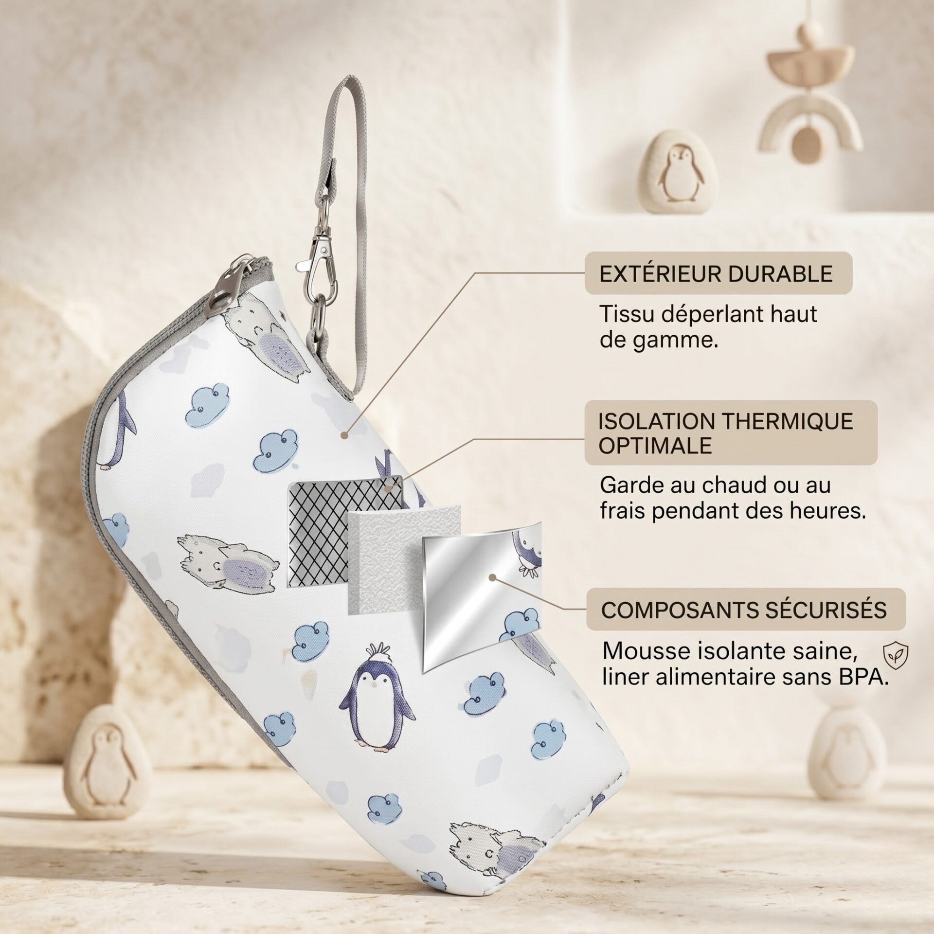 sac de transport pour boissons BB Maman