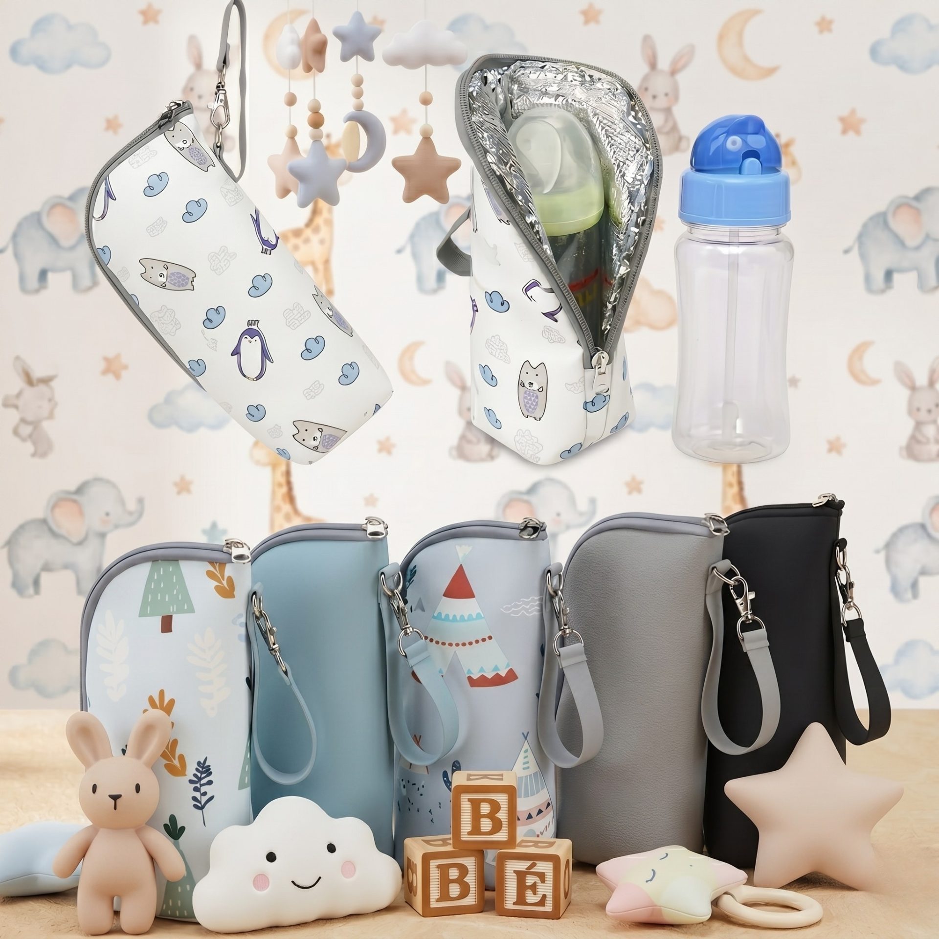 Sac isotherme bouteille - BB Maman – Image 2