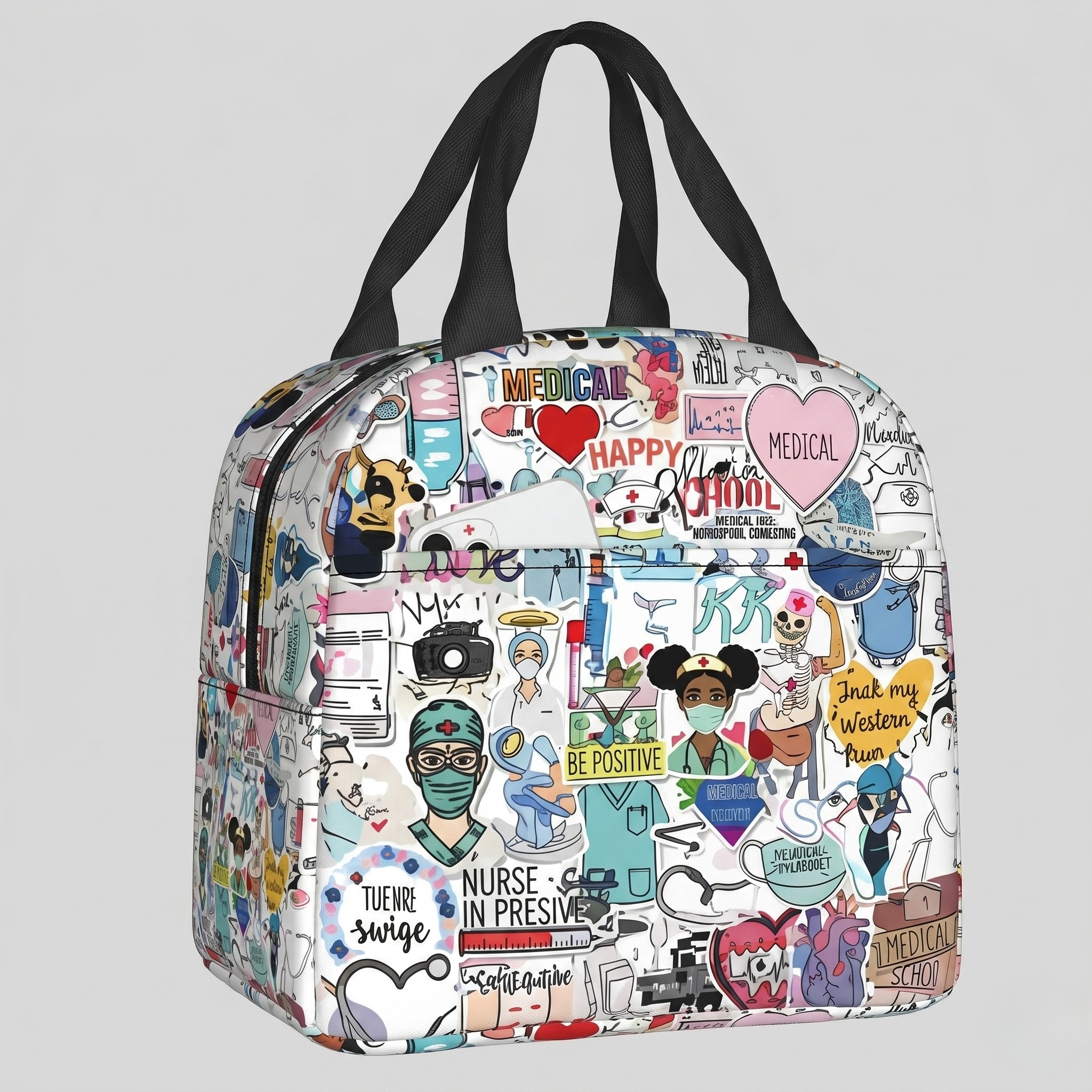 sac lunch dessin animé enfant