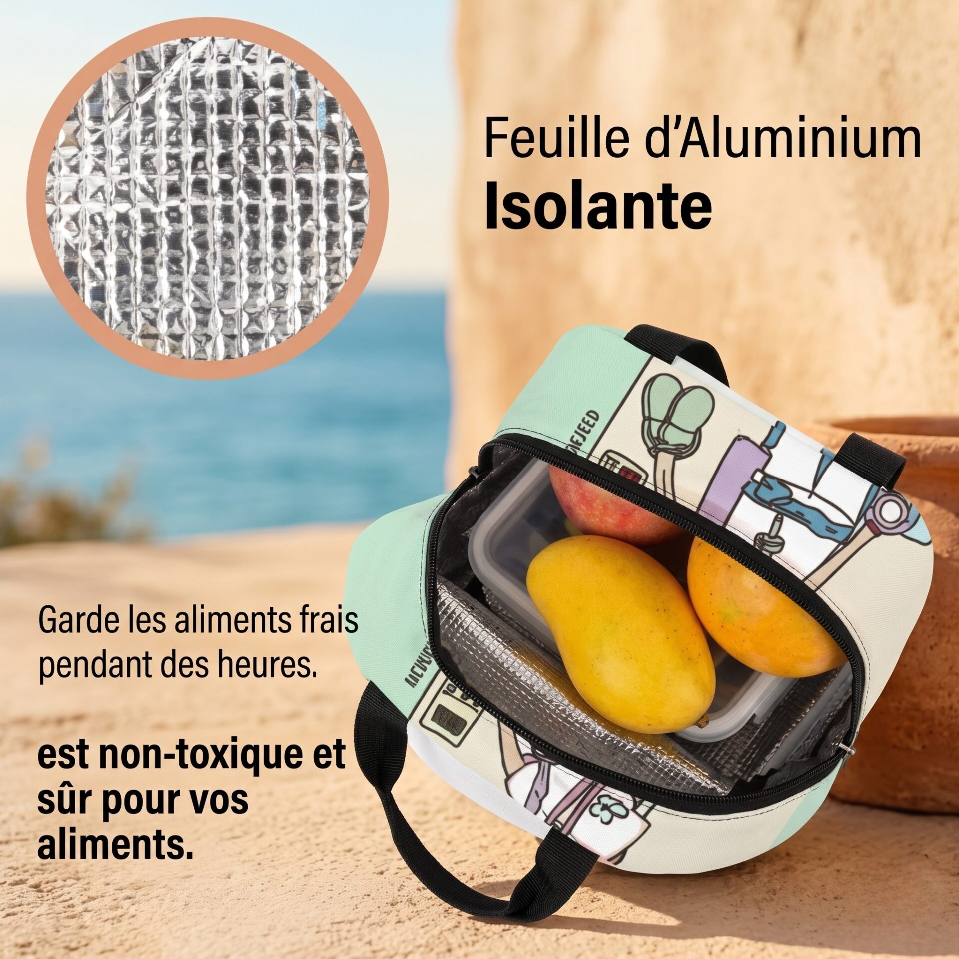 sac repas infirmière