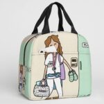 sac déjeuner isolé infirmière