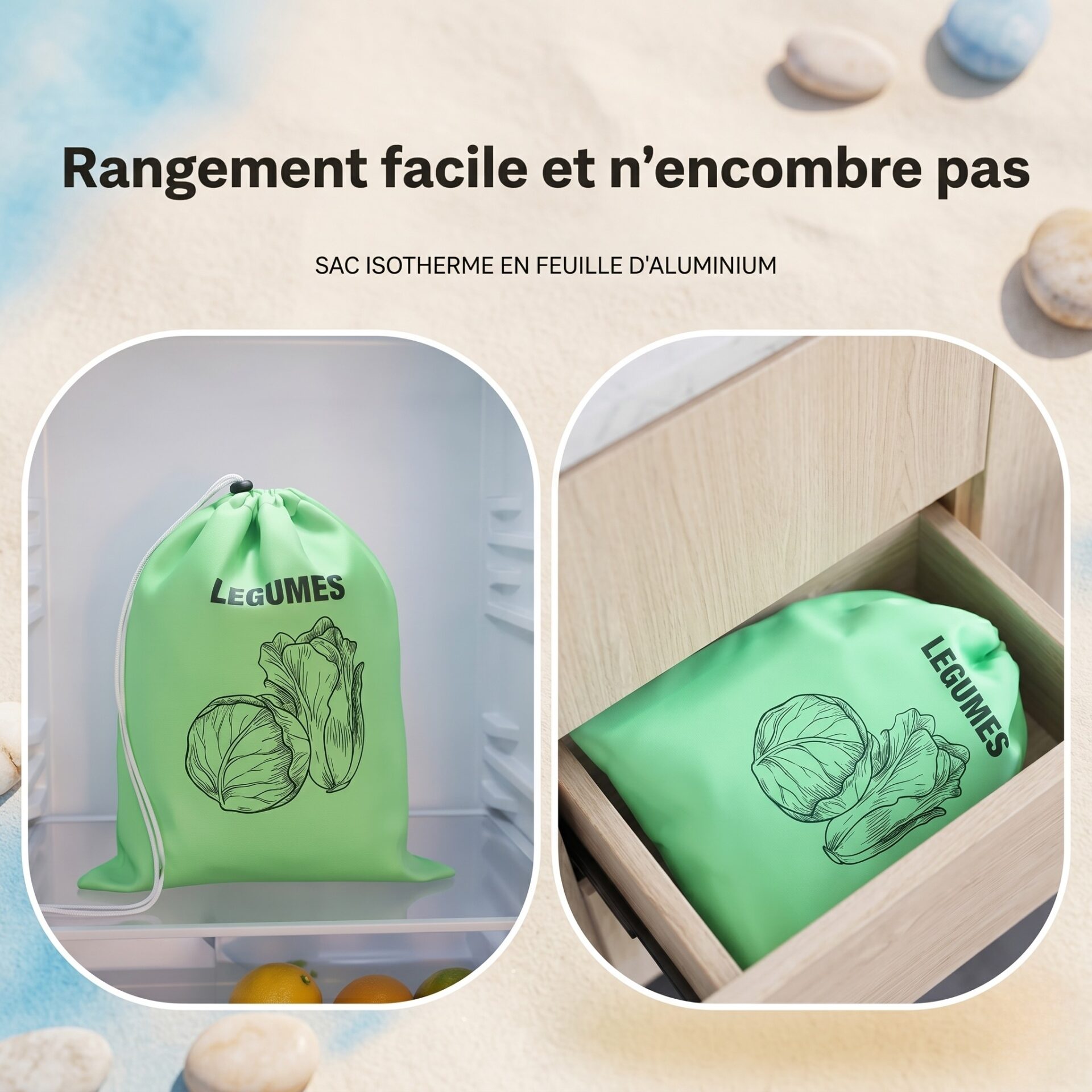 sac de rangement isotherme