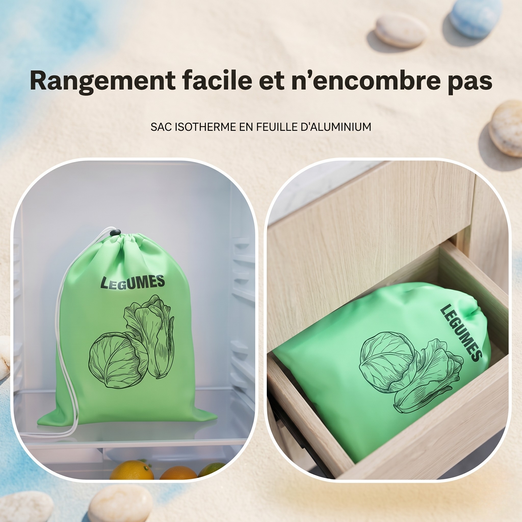 sac de rangement isotherme