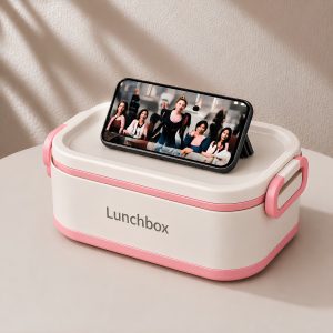 Lunch box inox isotherme - Rose Sac