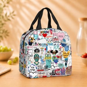 Sac Isotherme Personnalisé – 8 Motifs Colorés