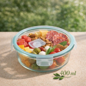 Lunch box en verre Borosilicate