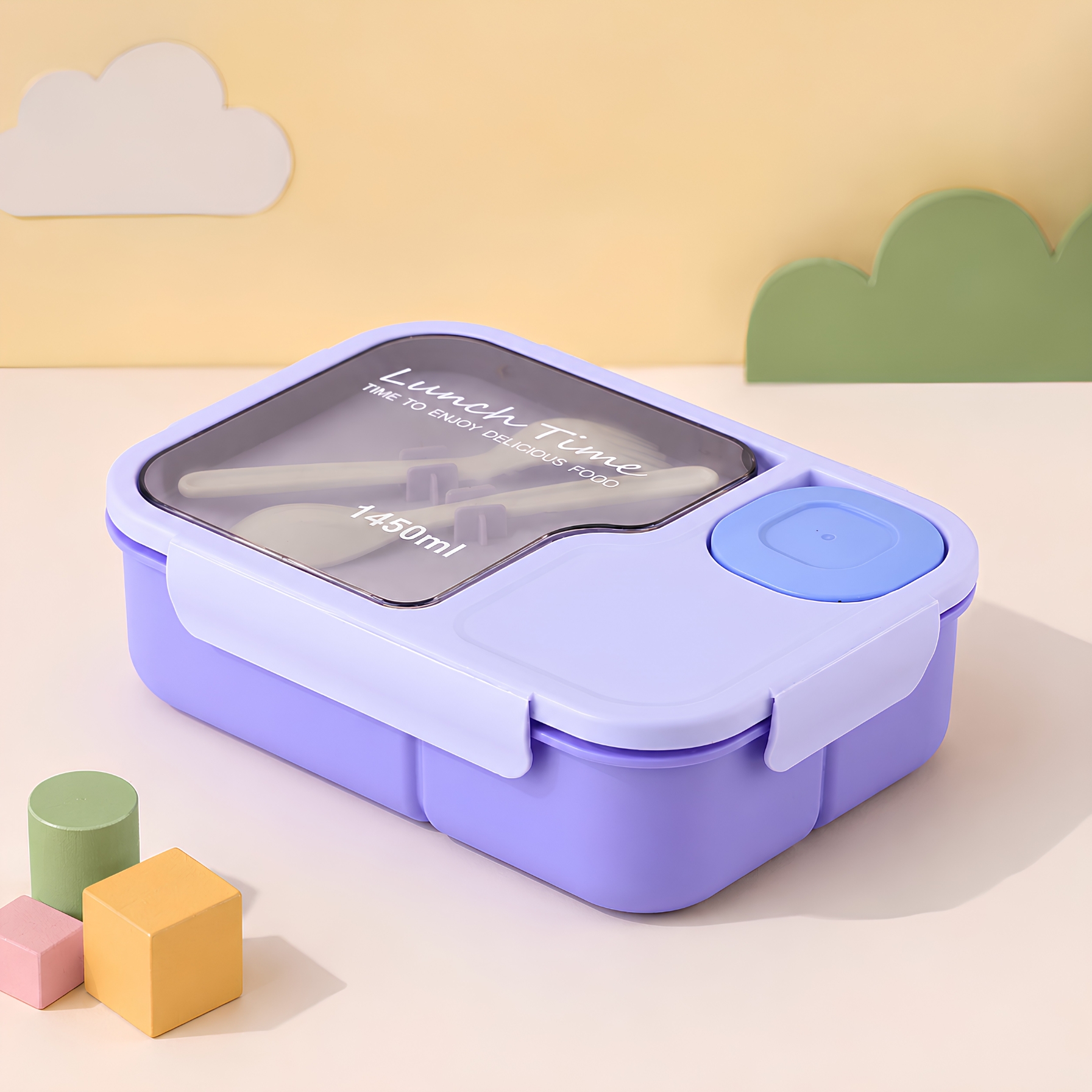 Lunch box enfant compatible micro-ondes
