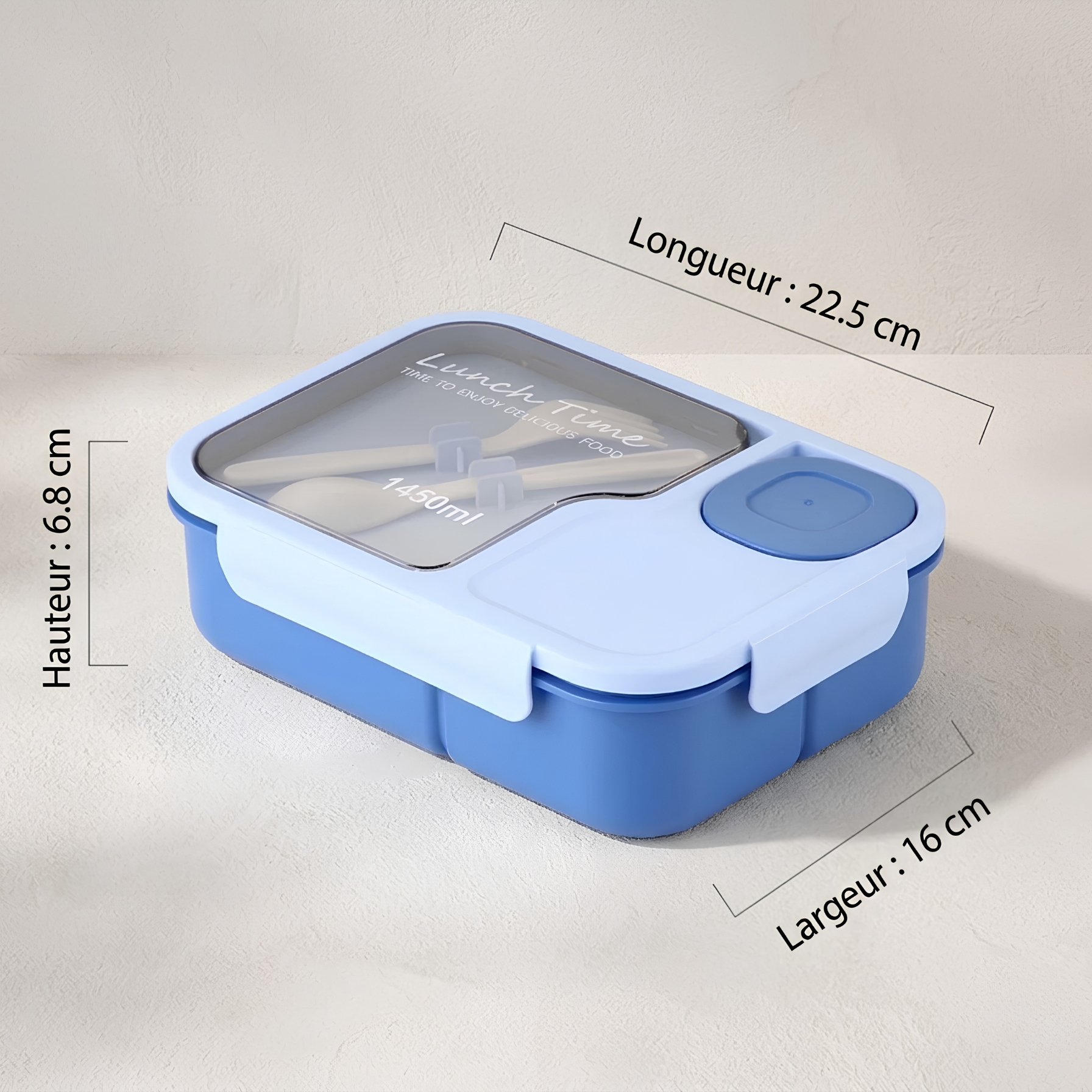 Boîte à lunch pratique pour école
