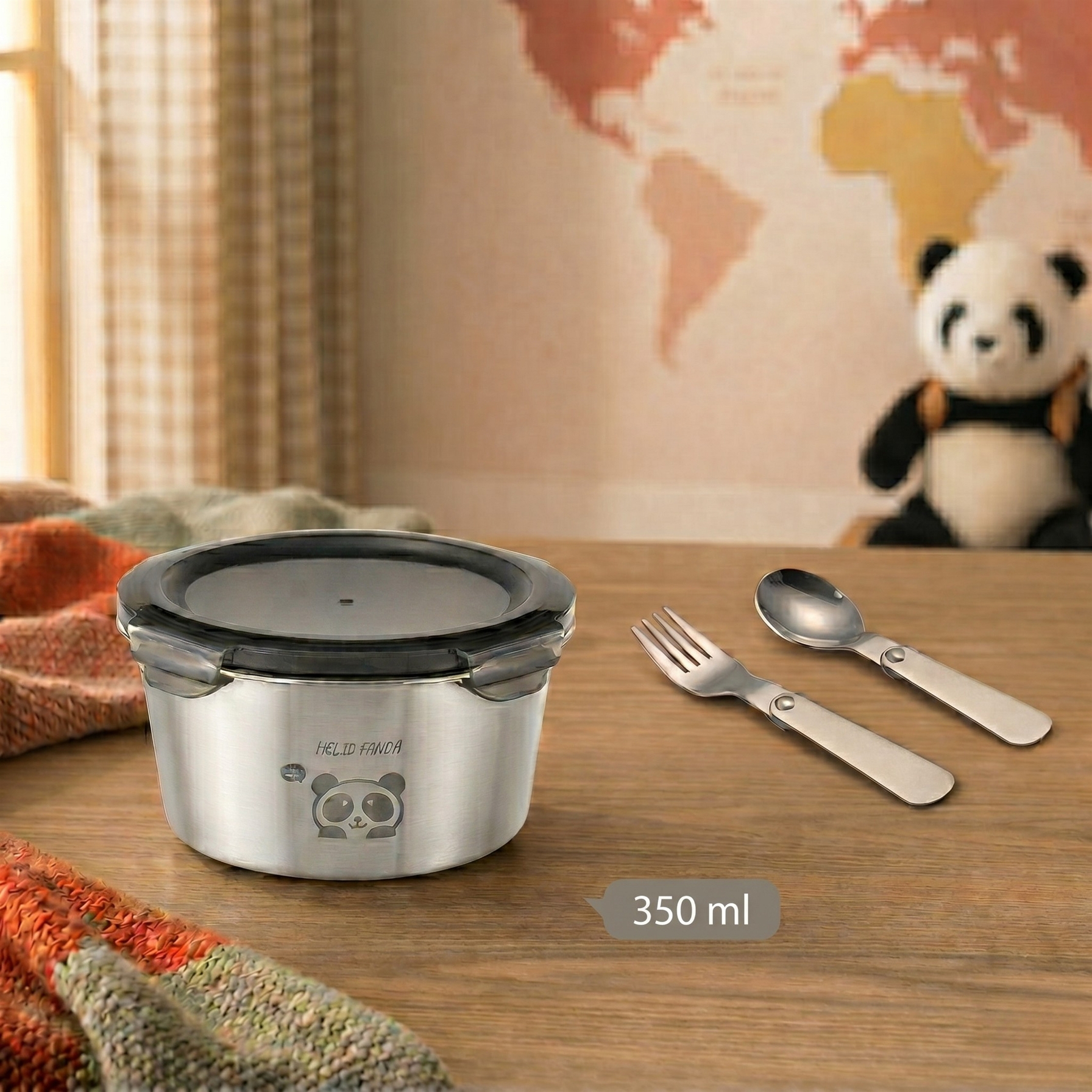 Lunch box inox élégante