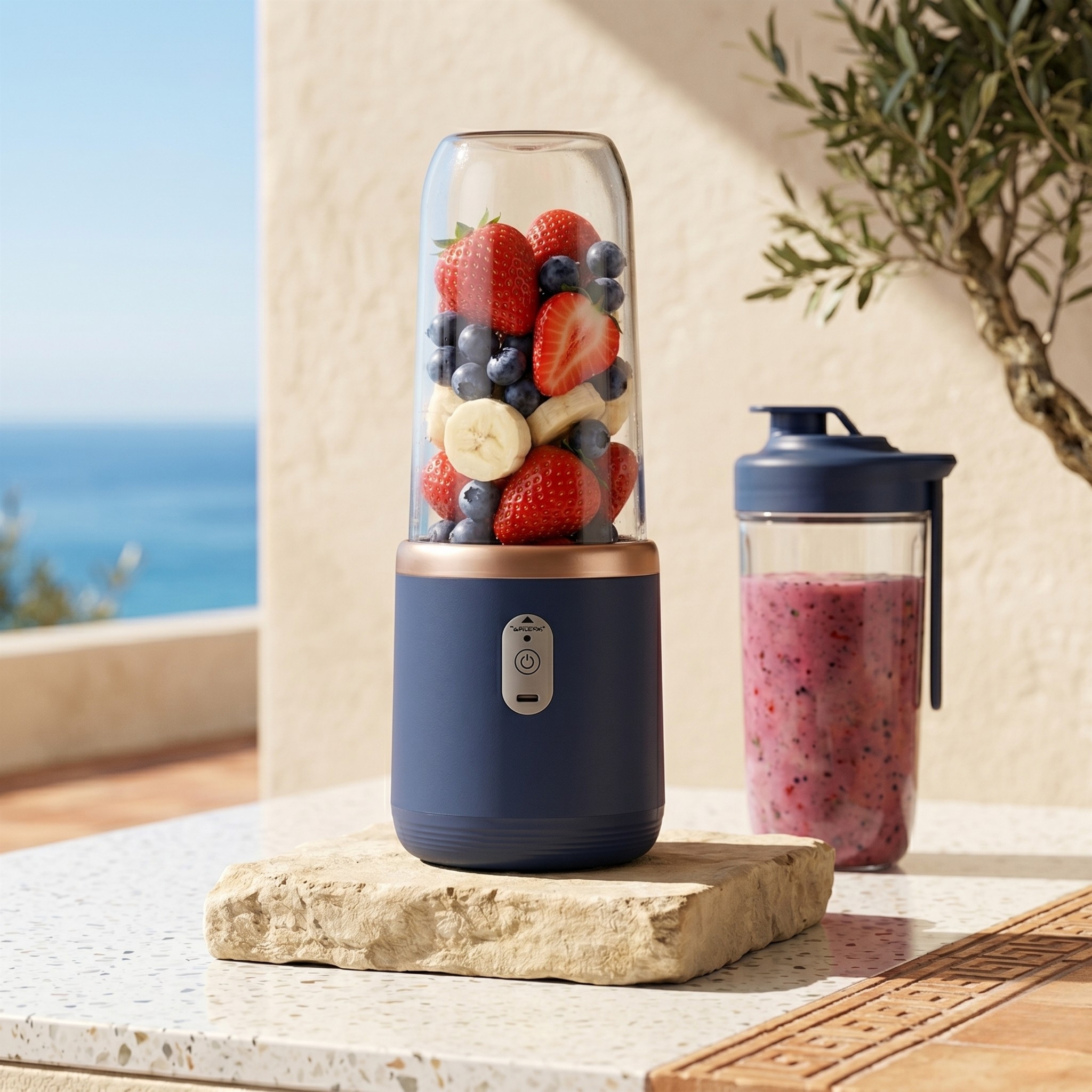 Mini mixer blender