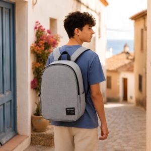 Sac à dos isotherme enfant - 12L gris imperméable