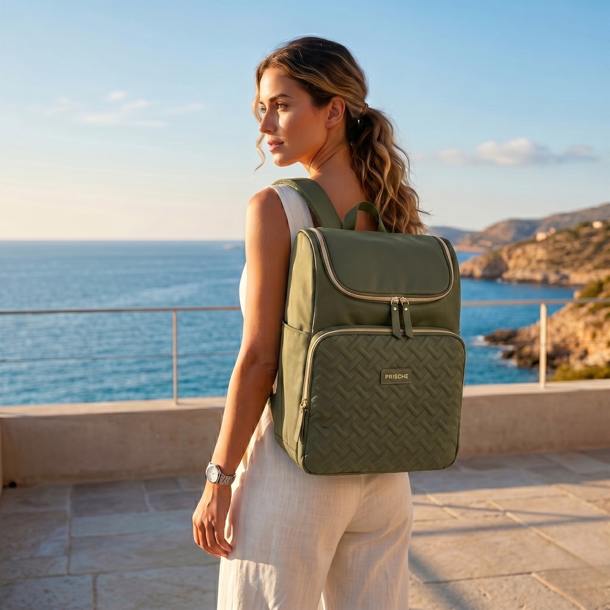 Sac à dos isotherme enfant vert