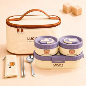 Lunch box isotherme enfant - Set complet 1650 ml