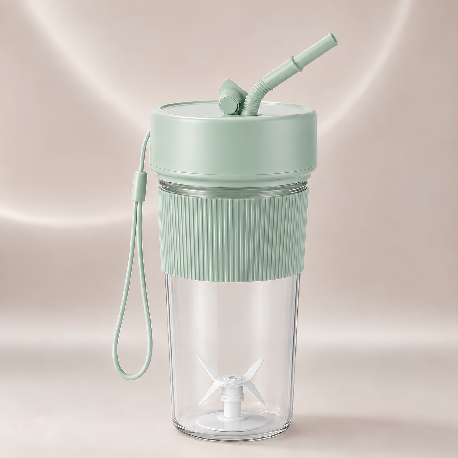 Mini Blender portable - USB 6 lames, compact et rapide