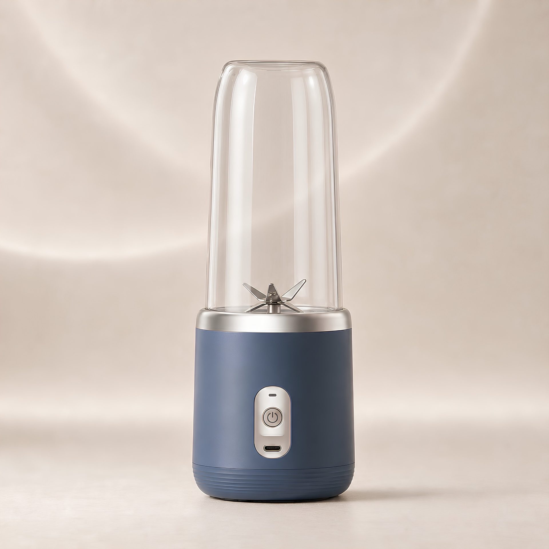 Mini Mixer Blender 6 Lames Acier Inox – Ice Crush Puissant