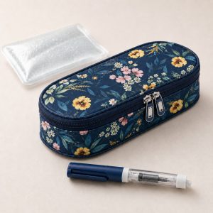 Petit sac isotherme insuline Floral - Compact