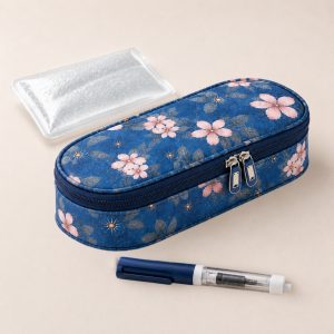Petit Sac Isotherme Insuline Imperméable Floral – Voyage