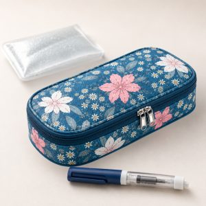 Sac Isotherme Insuline Floral – Sérénité