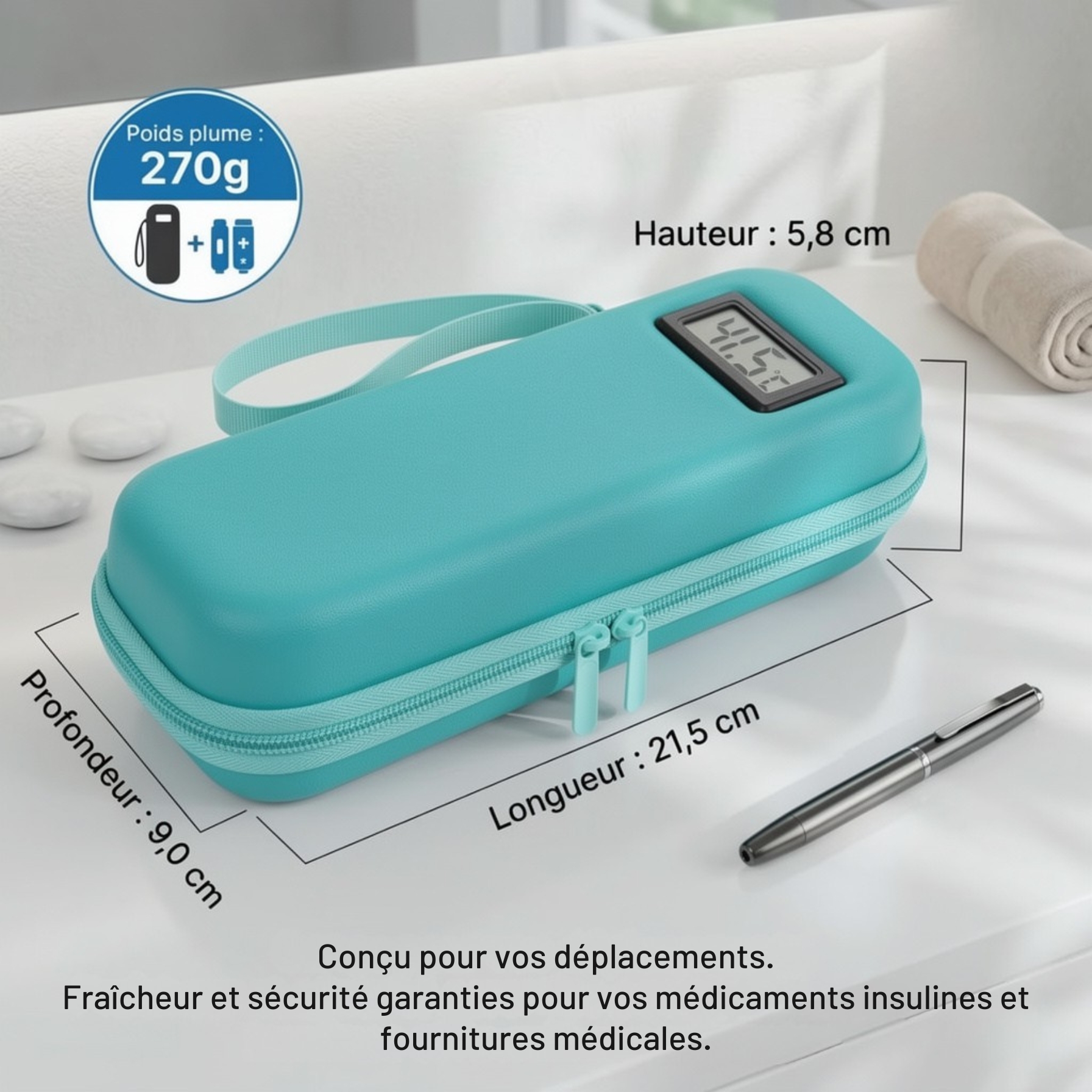 transport sécurisé médicaments