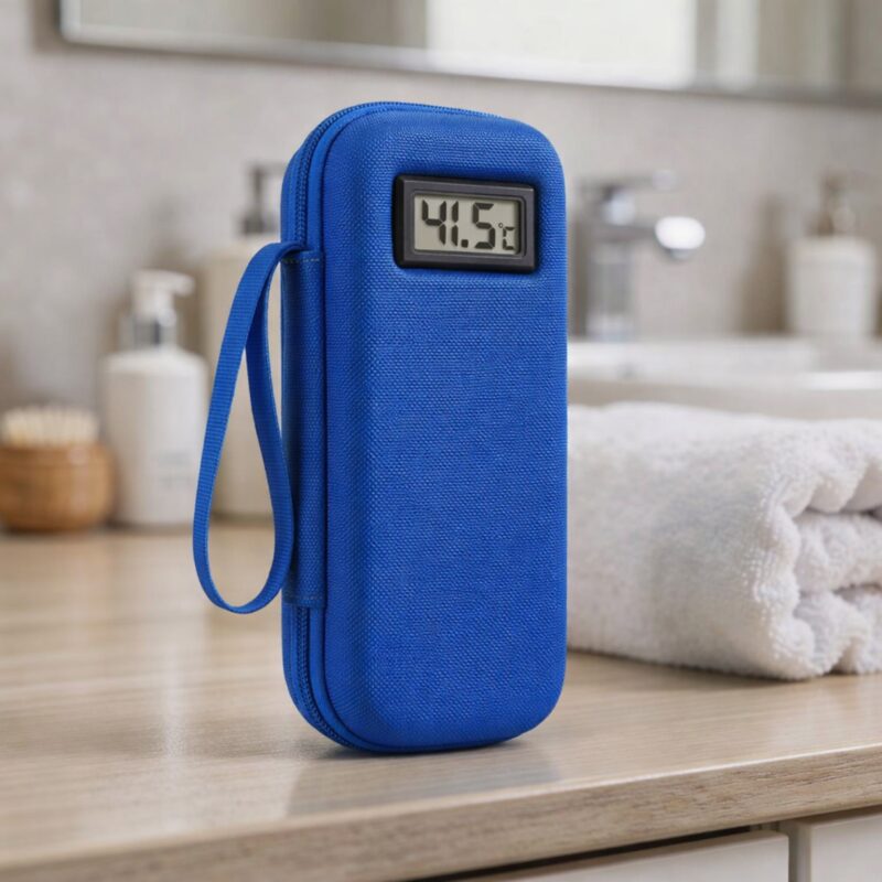 sac isotherme medicament bleu