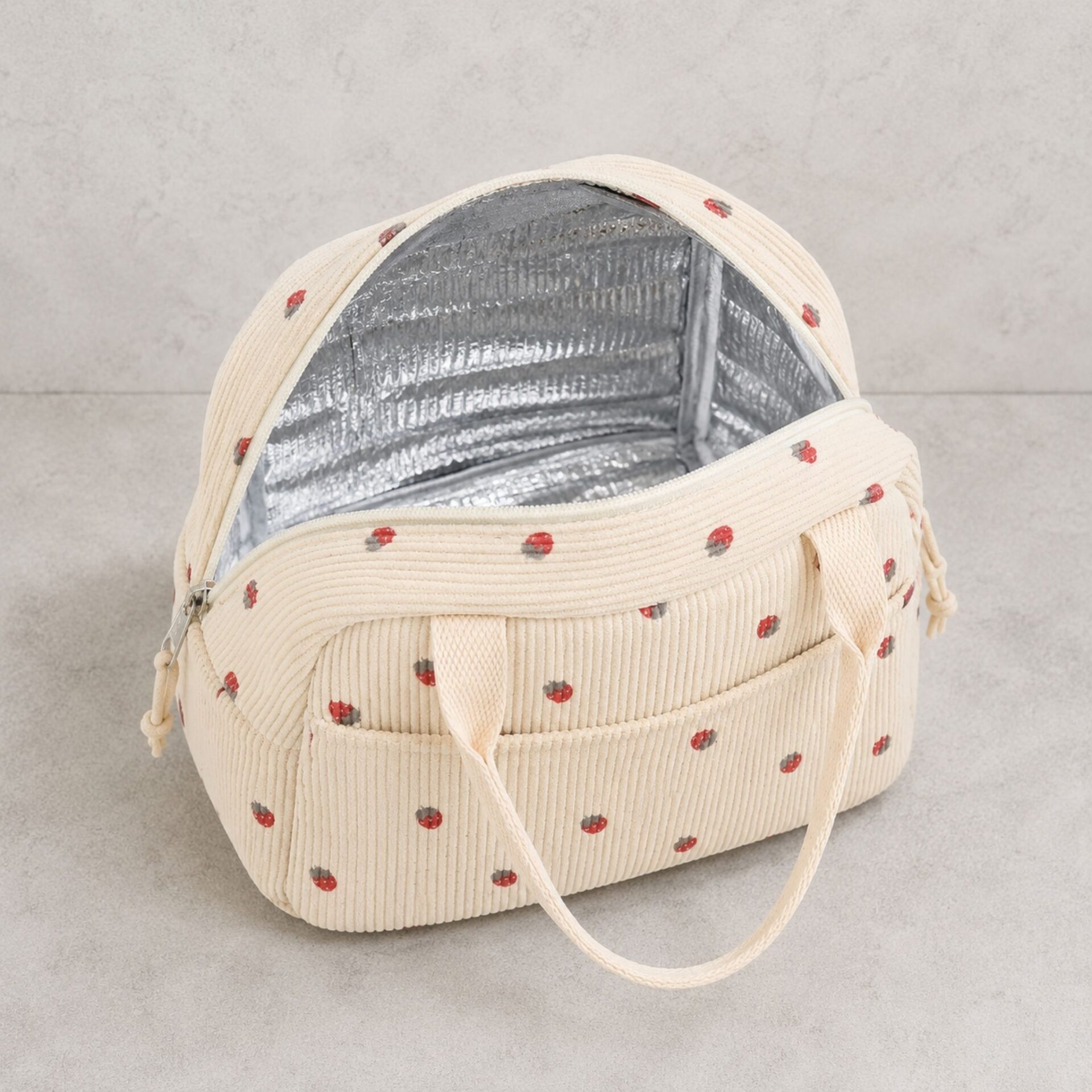 Petit sac isotherme – Sac repas compact zippé – Image 4
