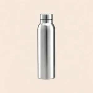 Gourde inox 1 L grande capacité en acier inoxydable
