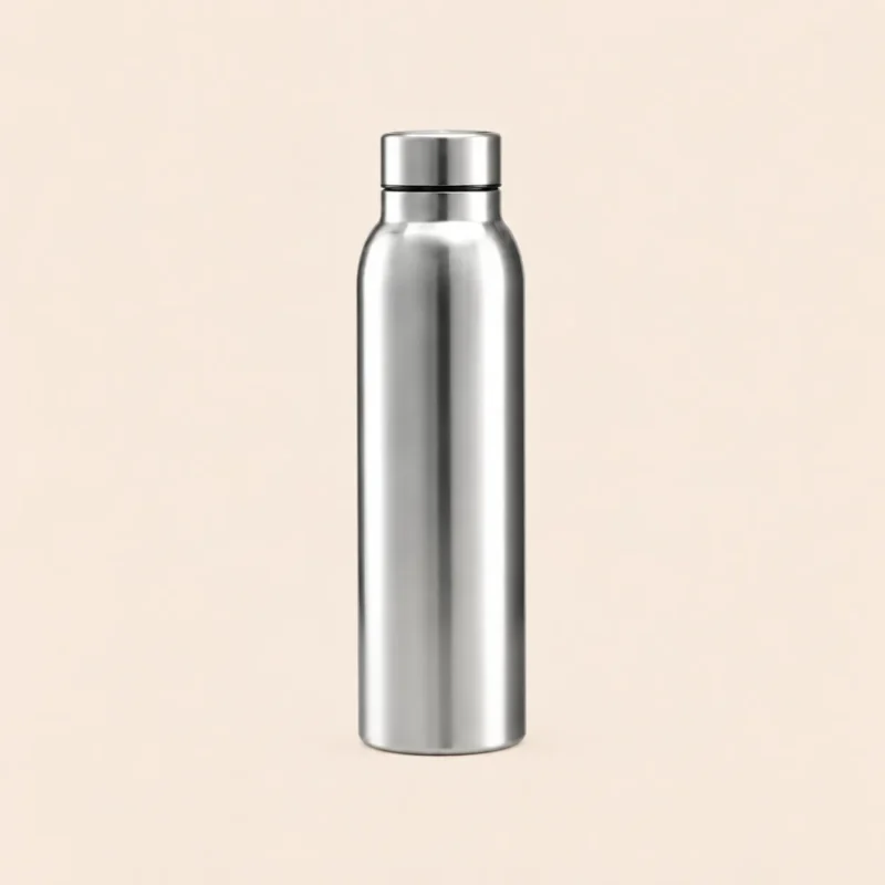 Gourde inox 1 L grande capacité en acier inoxydable