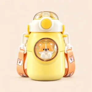 Gourde isotherme enfant 700 ml en acier inoxydable avec poignée