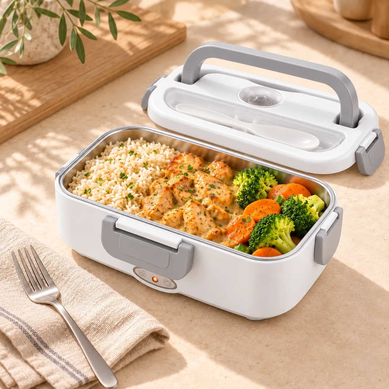 Découvrez 7 idées de repas pour lunch box chauffante, avec des conseils pour préparer votre déjeuner la veille, préserver les textures et transporter votre plat au frais.